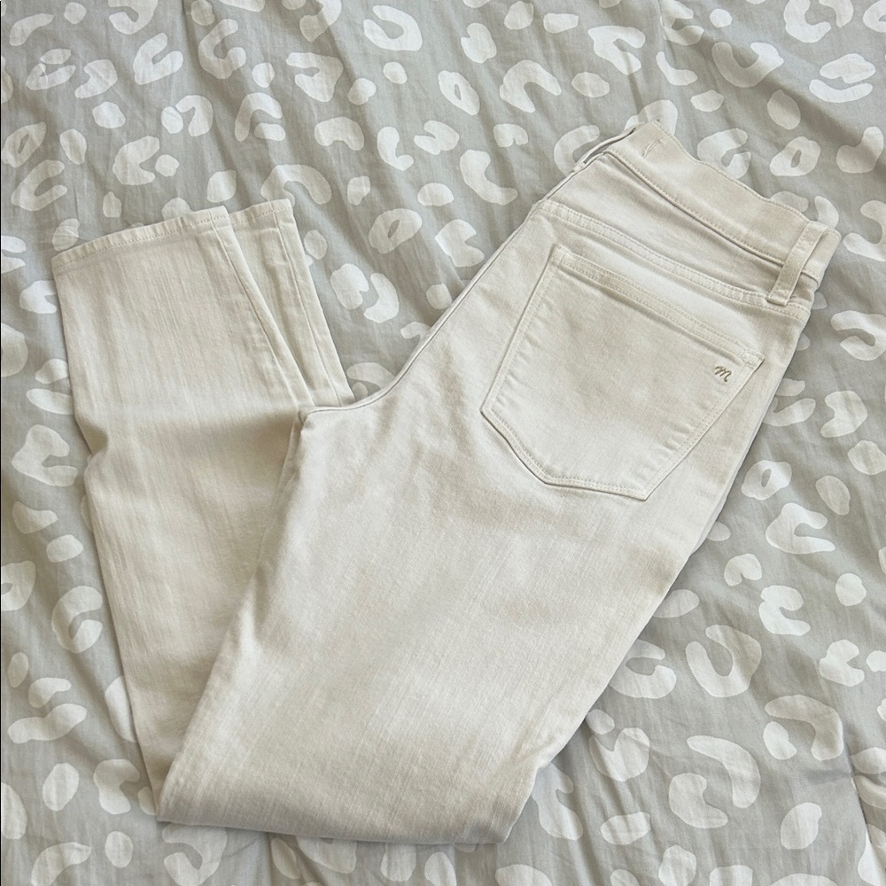 Women's White Madewell High Rise Jeans